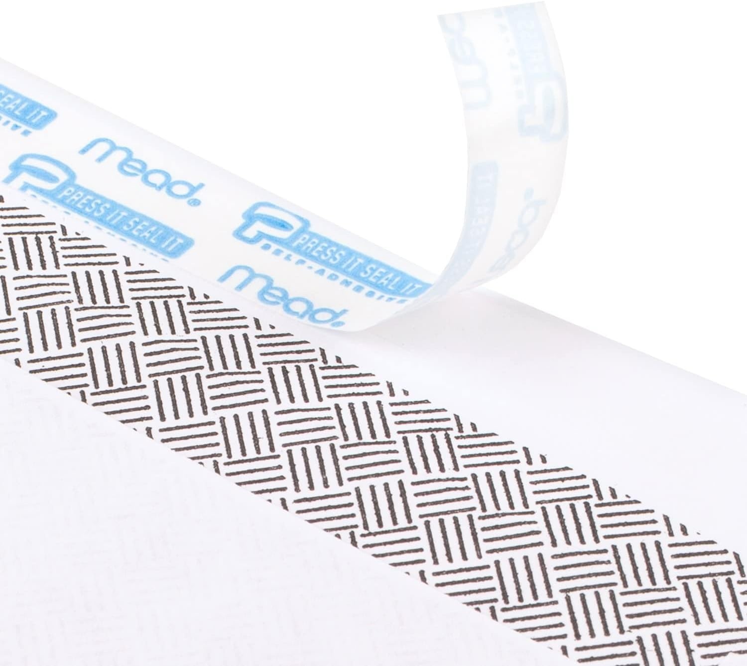 image:imageMead 634 Envelopes 358 x 612 Security Printed Lining for Privacy PressIt SealIt Self Adhesive Closure White AllPurpose 20lb Paper Mailing Envelopes 500 Count 742021Small Pack of 5