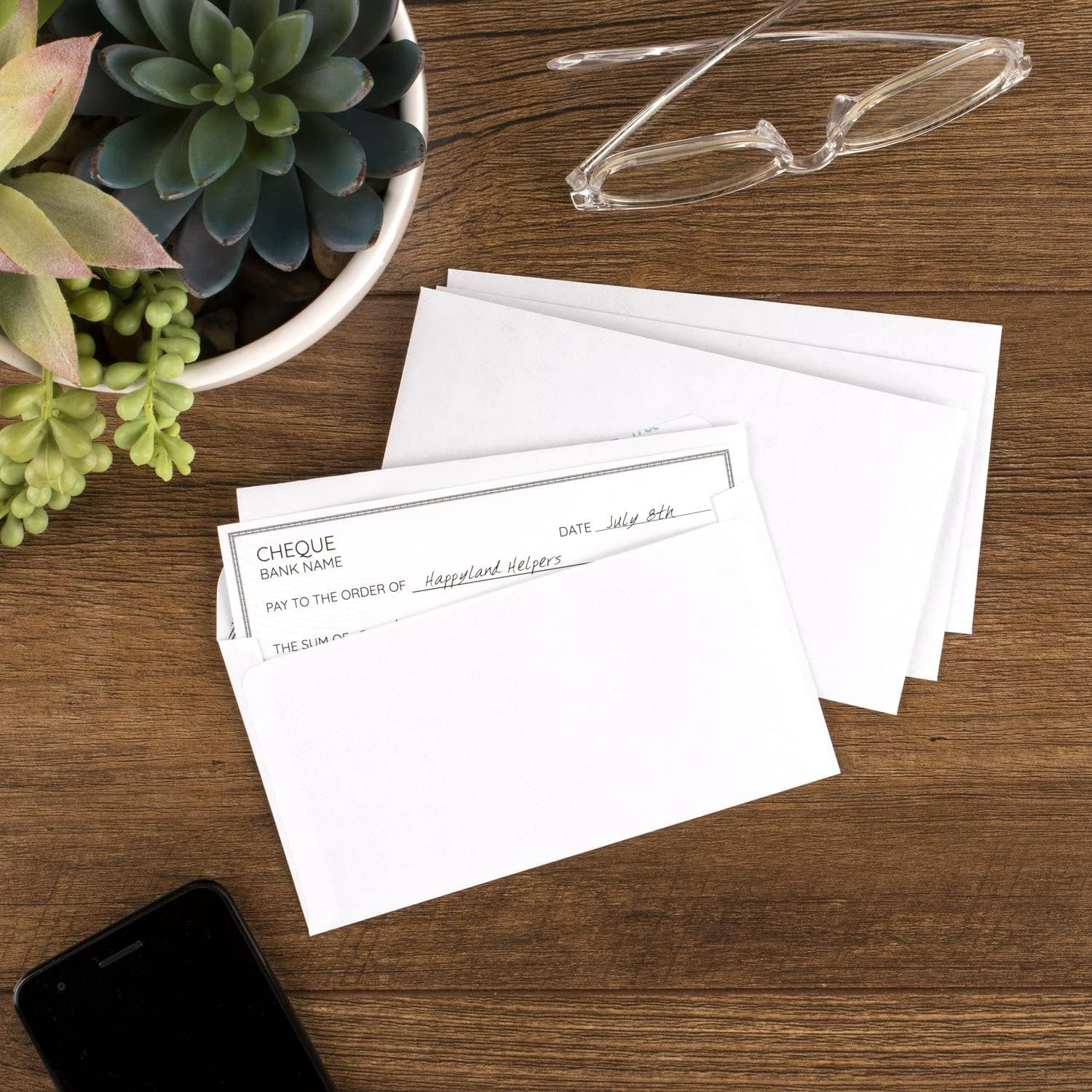 image:imageMead 634 Envelopes 358 x 612 Security Printed Lining for Privacy PressIt SealIt Self Adhesive Closure White AllPurpose 20lb Paper Mailing Envelopes 500 Count 742021Small