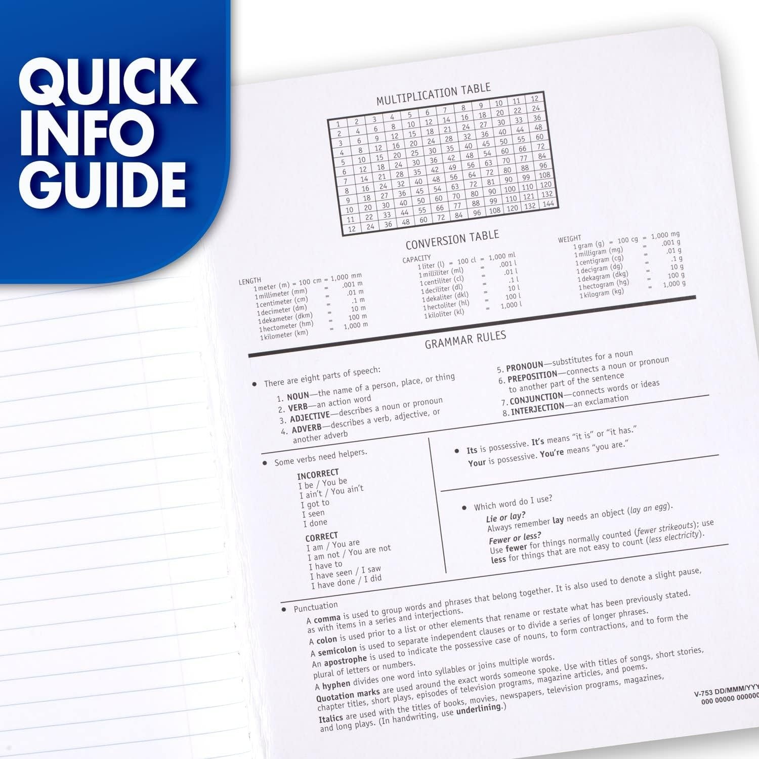 image:imageMead Composition Notebook 3 Pack College Ruled Paper 712 x 934 100 Sheets per Comp Book Black Marble 38111Black