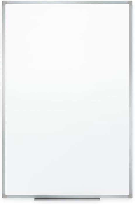 image:imageMead Dry Erase Board 72 x 48 NonMagnetic Whiteboard For Wall 6 x 4 WhiteSilver 85358N96W x 48H
