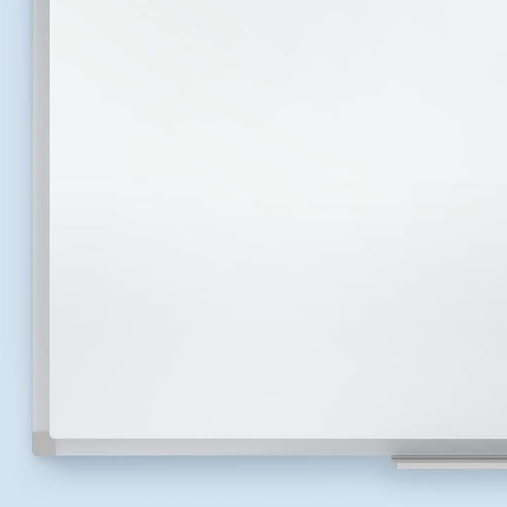 image:imageMead Dry Erase Board 72 x 48 NonMagnetic Whiteboard For Wall 6 x 4 WhiteSilver 85358N96W x 48H