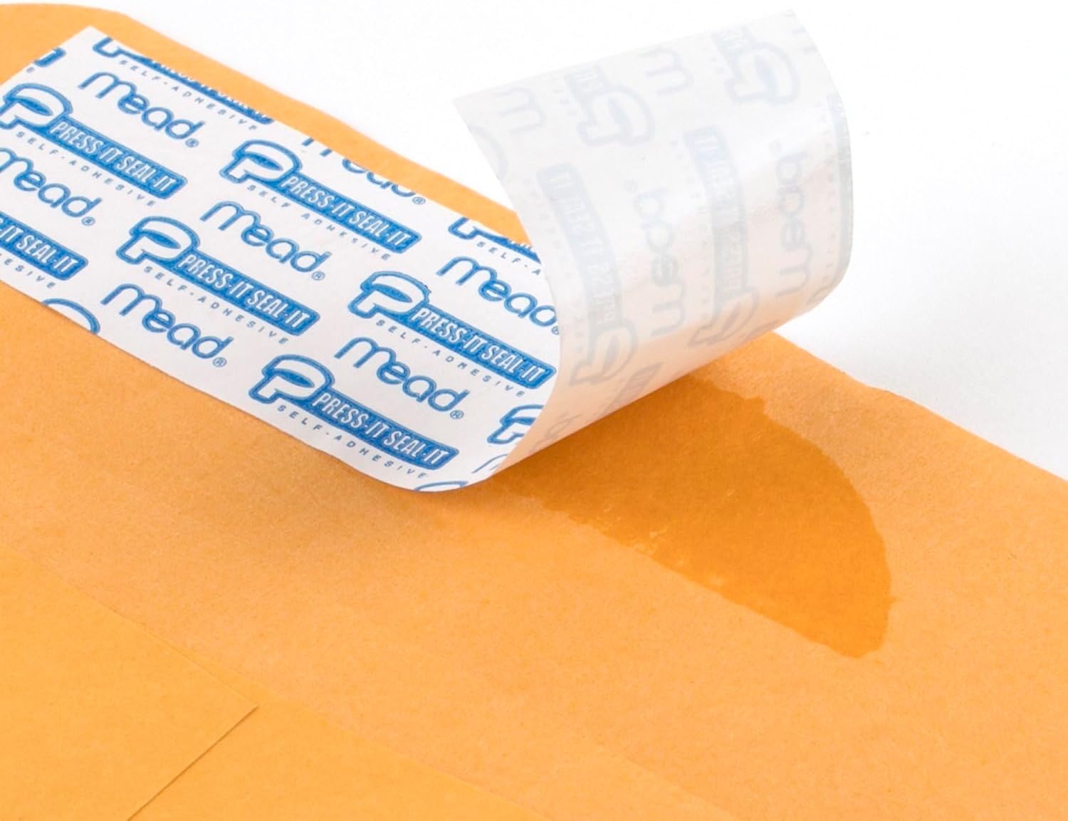 image:imageMead Envelopes Letter Size 6 x 9 PressIt SealIt Self Adhesive Closure Brown Kraft AllPurpose 24lb Paper Mailing Envelopes 30 Count 760846 x 9 30count Pack of 12