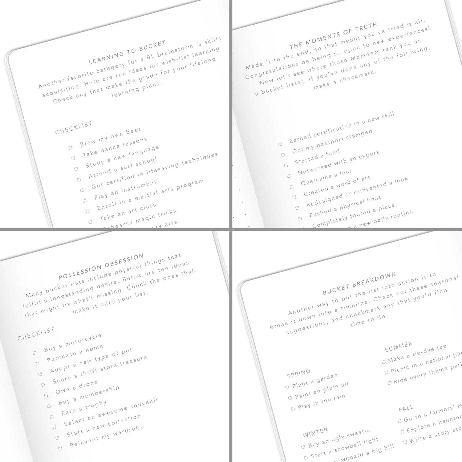 image:imageMead Level Up Gaming Companion Notebook Journal 35 x 55 48 Pages Flexible Cover Mead Moments Collection GrayGold XC0103FDo All the Things Bucket List