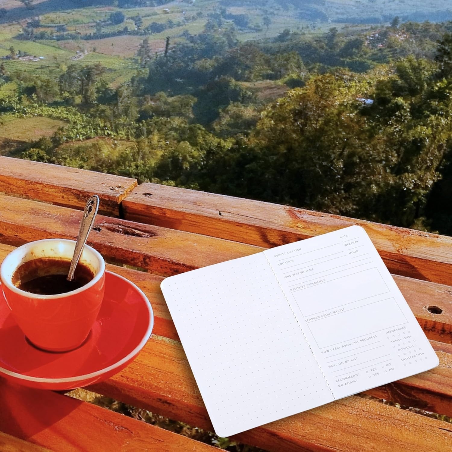 image:imageMead Level Up Gaming Companion Notebook Journal 35 x 55 48 Pages Flexible Cover Mead Moments Collection GrayGold XC0103FDo All the Things Bucket List