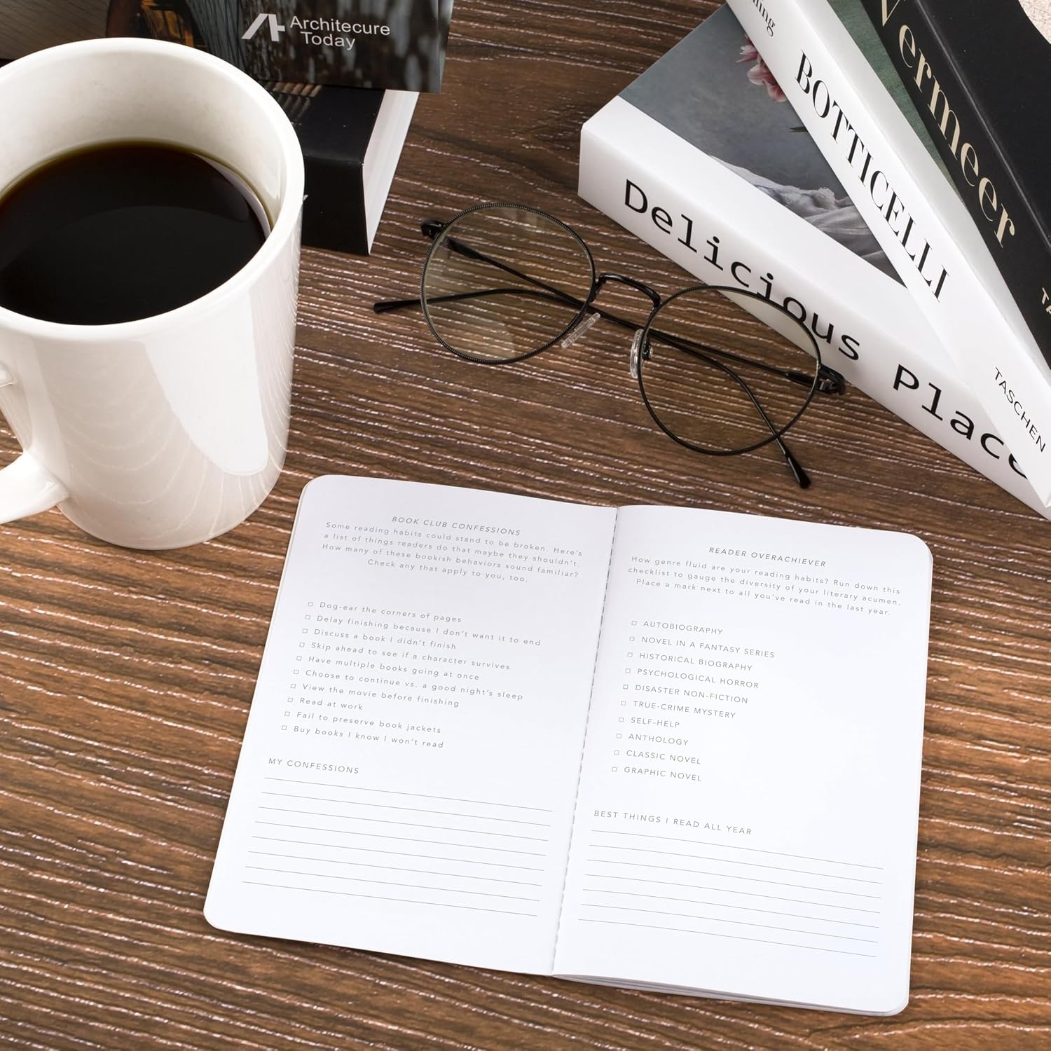 image:imageMead Level Up Gaming Companion Notebook Journal 35 x 55 48 Pages Flexible Cover Mead Moments Collection GrayGold XC0103FPlot Twist Reading