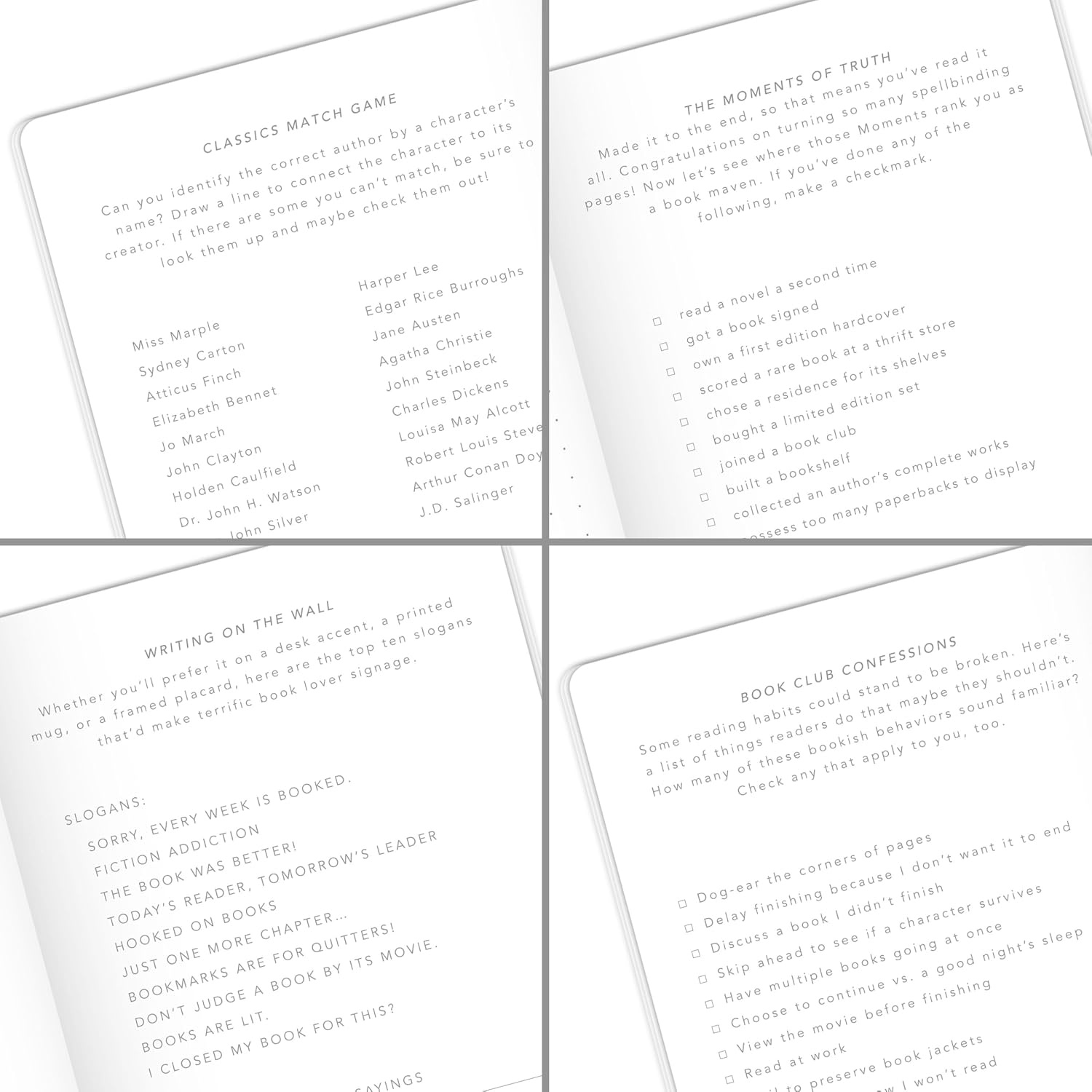 image:imageMead Level Up Gaming Companion Notebook Journal 35 x 55 48 Pages Flexible Cover Mead Moments Collection GrayGold XC0103FPlot Twist Reading