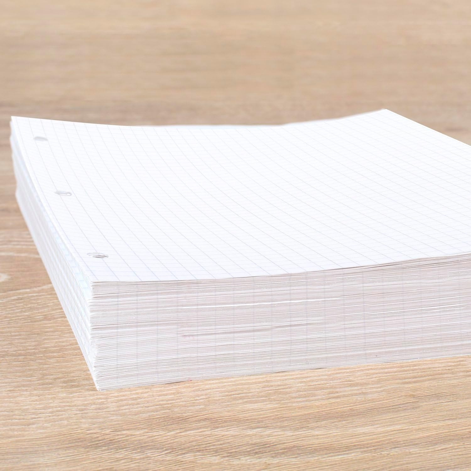 image:imageMead Loose Leaf Paper Graph Ruled Filler Notebook Paper 8 x 1012 400 Sheets Fits 3Ring Binder 150038ECM400 CT