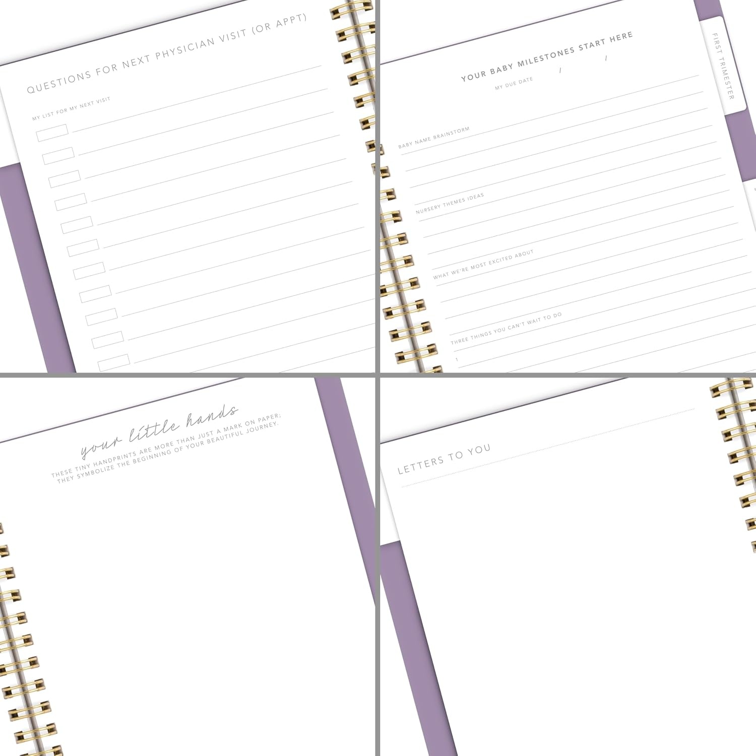 image:imageMead Pet Planner Notebook 6 x 85 160 Pages Vegan Leather Flexible Cover Mead Moments Collection BlueGold XC0070FPregnancy Baby