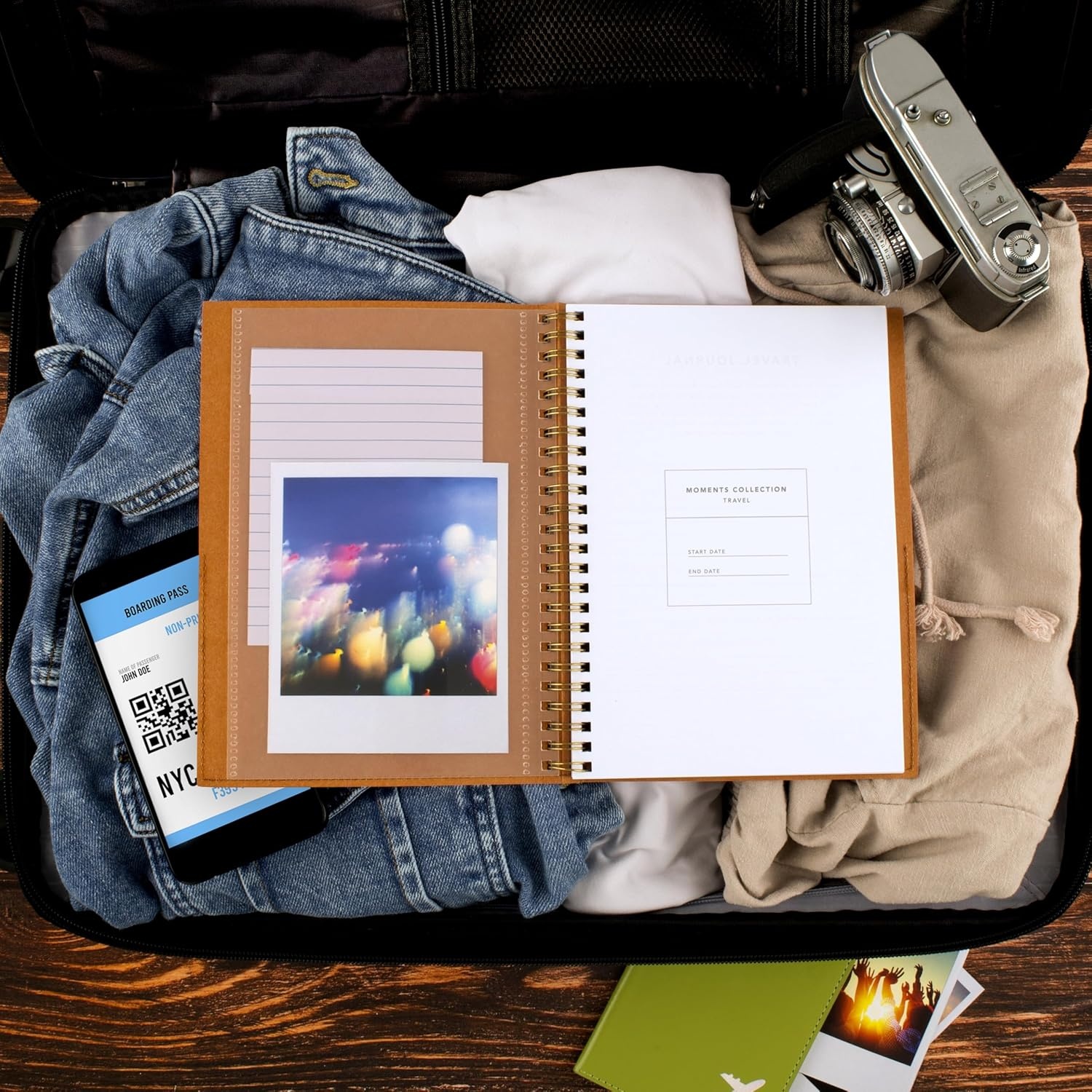 image:imageMead Pet Planner Notebook 6 x 85 160 Pages Vegan Leather Flexible Cover Mead Moments Collection BlueGold XC0070FTravel Planner