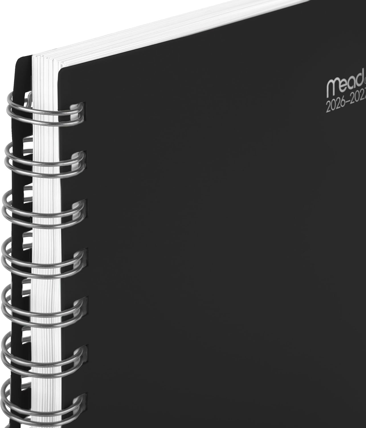 image:imageMead Planner 20262027 Weekly amp Monthly Academic 15Month AprilJune 55 x 85 Composure Blue CAW42020Black