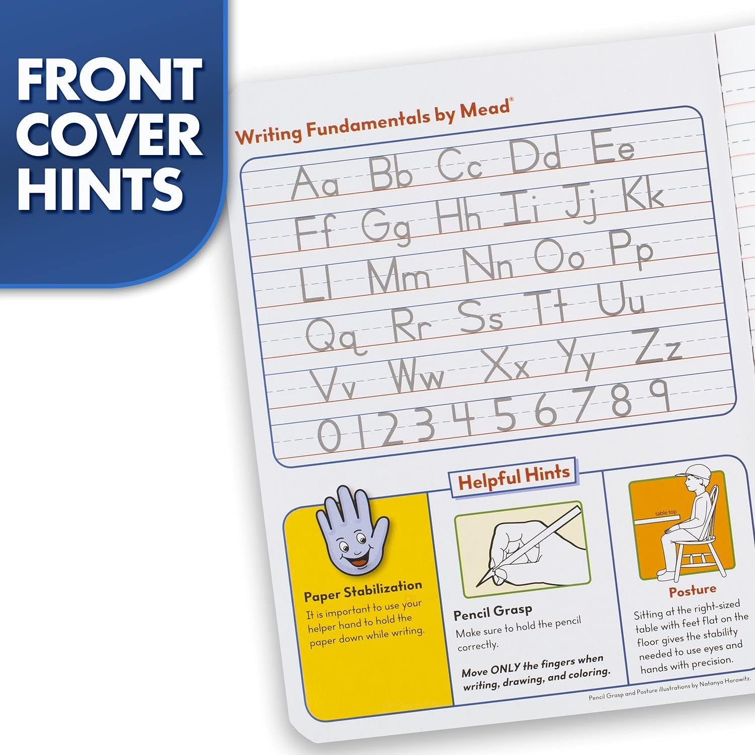 image:imageMead Primary Composition Book 4 Pack Primary Ruled Journal Grades K2 712 x 934 100 Sheets per Comp Book Assorted Colors 610053ECMGrades K2