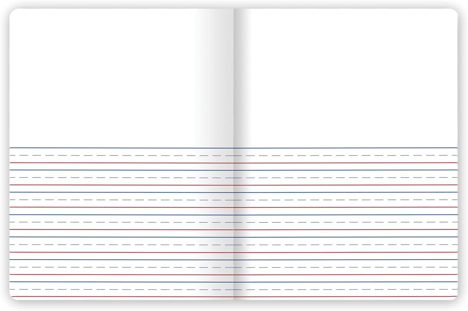 image:imageMead Primary Journal Creative Story Tablet Composition Notebook 75 x 975 Grades K2 100 Sheets 12 Pack Assorted Colors 610052ECM