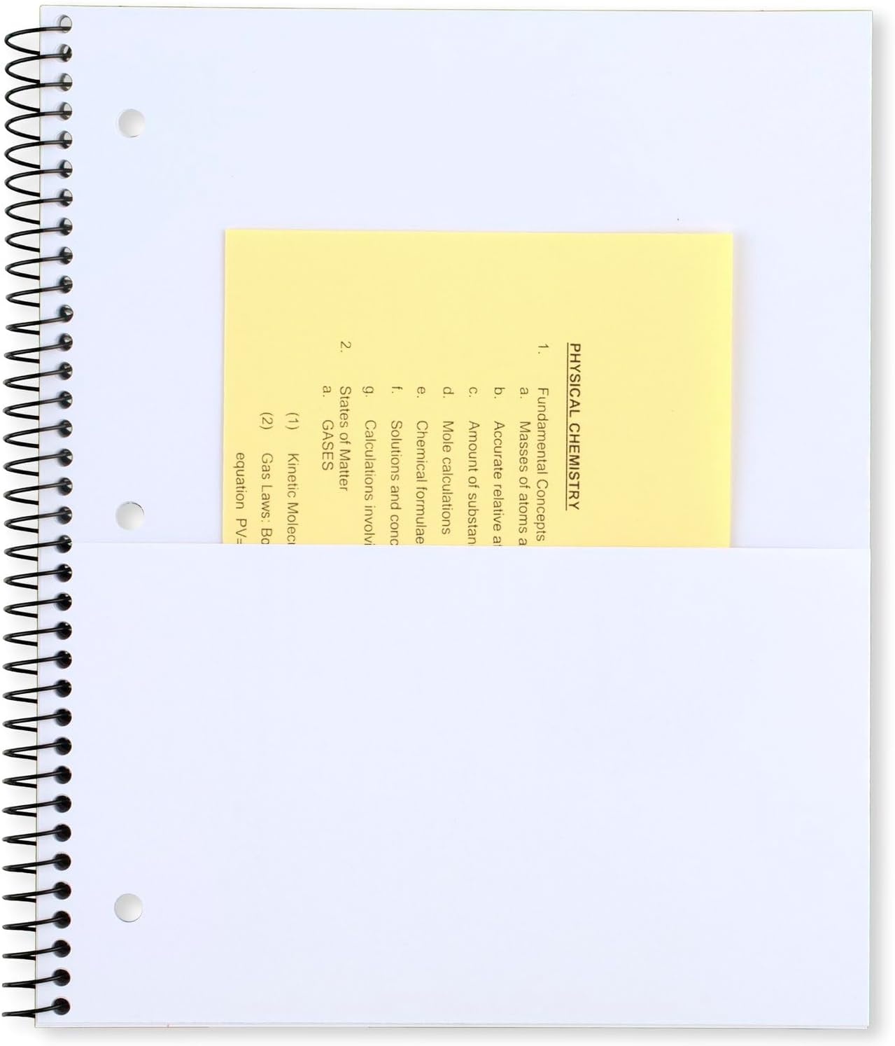 image:imageMead Spiral Notebook 1 Subject Wide Ruled Paper Plastic Cover 8 x 1012 100 Sheets Pastel Lilac 930092DAssorted