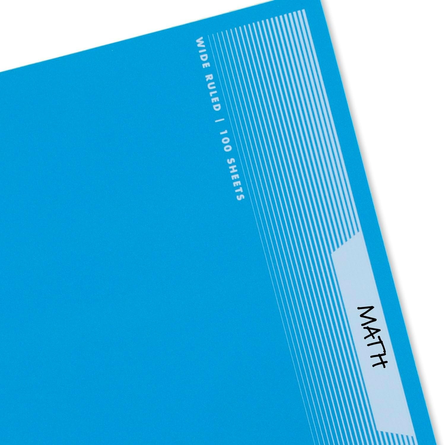 image:imageMead Spiral Notebook 1 Subject Wide Ruled Paper Plastic Cover 8 x 1012 100 Sheets Pastel Lilac 930092DAssorted