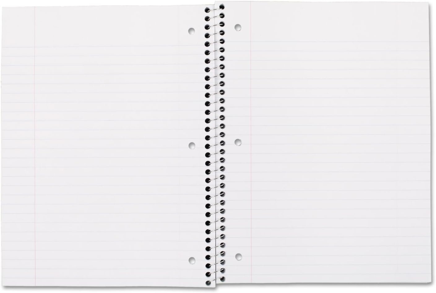 image:imageMead Spiral Notebook 4 Pack 1 Subject Wide Ruled Paper 712 x 1012 70 Sheets per Notebook Colors Will Vary 930200ECM25Color Selected For You