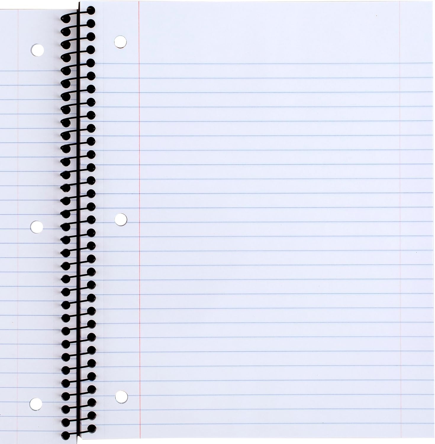 image:imageMead Spiral Notebook 5 Subject College Ruled Paper Plastic Cover 812 x 11 160 Sheets Black 820206FEBlack