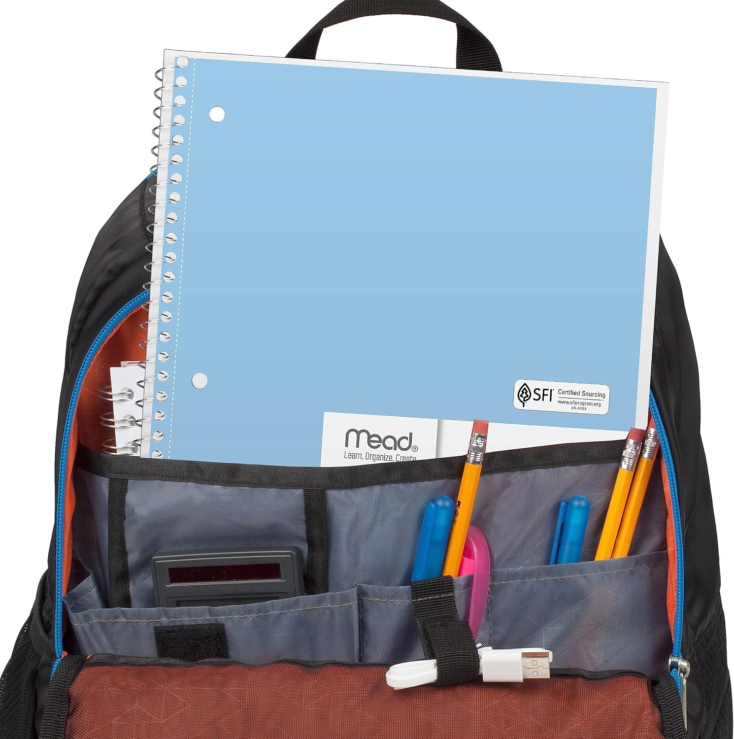 image:imageMead Spiral Notebook 6 Pack 1 Subject College Ruled Paper 712 x 1012 70 Sheets per Notebook Assorted Pastel Colors 830049Assorted Pastel