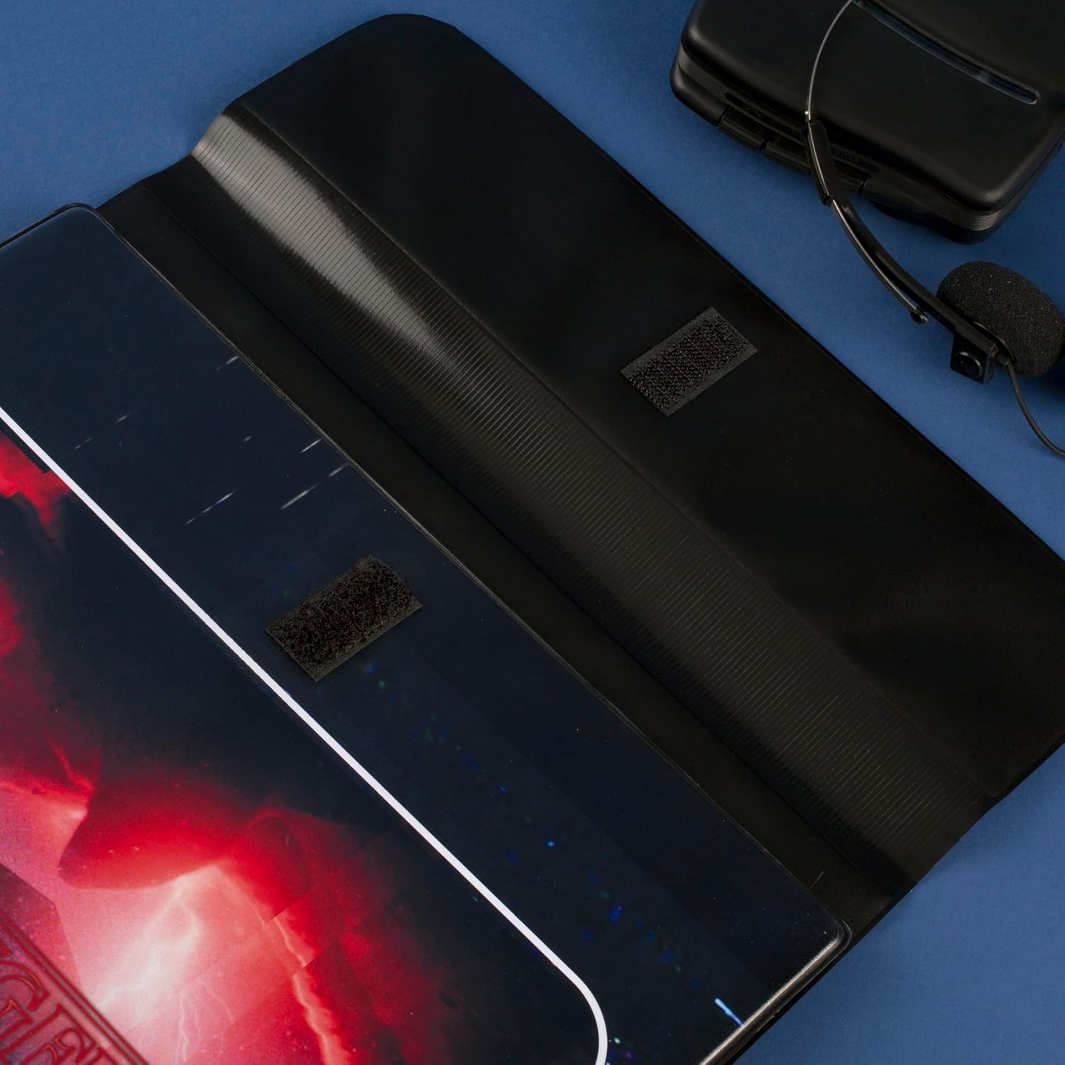 image:imageMead Trapper Keeper Binder Stranger Things 1 Inch Binder with Folders and Pockets Holds 812 x 11 Paper Neon 261138G25Creatures