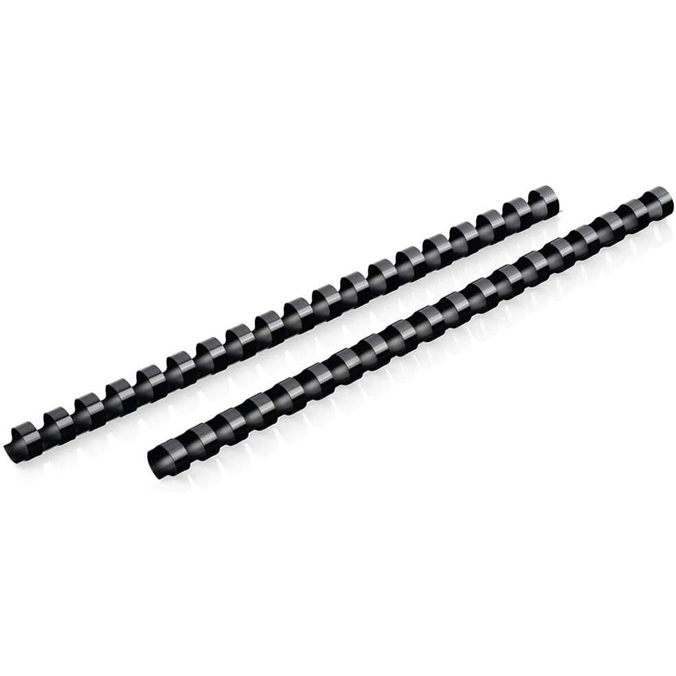 image:imageMead CombBind Binding SpinesSpiralsCoilsCombs 34 150 Sheet Capacity Black 125 Pack 400013612
