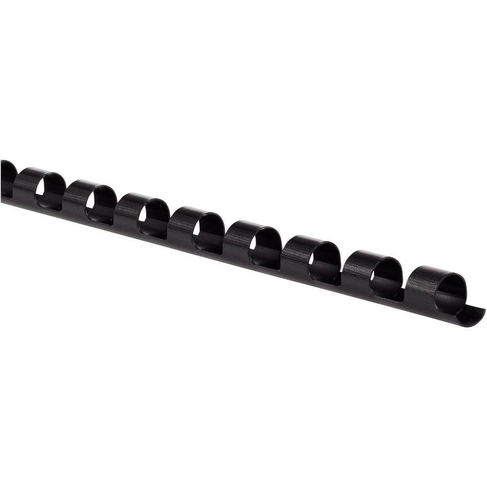 image:imageMead CombBind Binding SpinesSpiralsCoilsCombs 34 150 Sheet Capacity Black 125 Pack 400013614