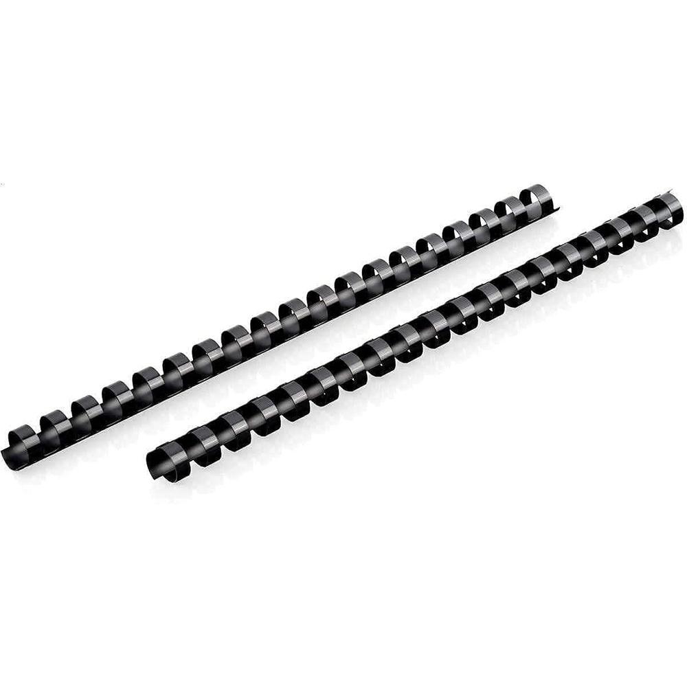 image:imageMead CombBind Binding SpinesSpiralsCoilsCombs 34 150 Sheet Capacity Black 125 Pack 4000136916