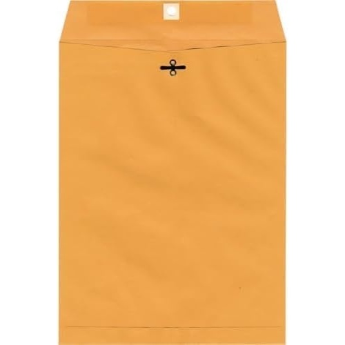 image:imageMead Envelopes 6 x 9 Clasp Closure Brown Kraft AllPurpose 24lb Paper Mailing Envelopes 25 Count 760189 x 12 Pack of 12