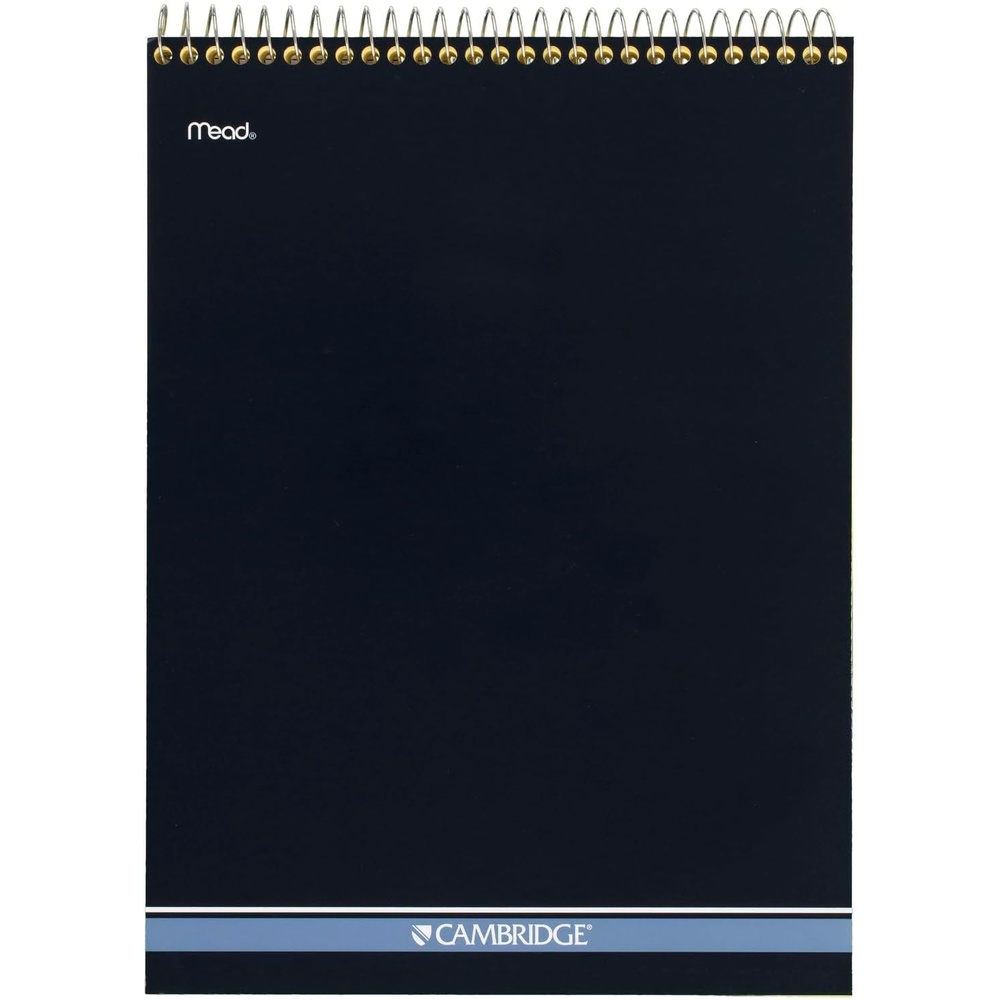 image:imageMead Writing Pads Wide Ruled Paper 812 x 11 70 Sheets Memo Pads Note Pads Steno Pads Yellow 59880Legal Ruled Pack of 12