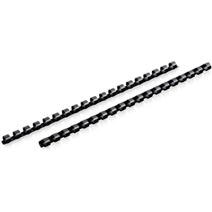 Mead CombBind Binding Spines/Spirals/Coils/Combs, 3/4″, 150 Sheet Capacity, Black, 125 Pack (4000136)(3/8″)