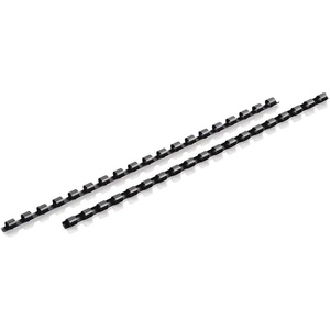 Mead CombBind Binding Spines/Spirals/Coils/Combs, 3/4″, 150 Sheet Capacity, Black, 125 Pack (4000136)(5/16″)