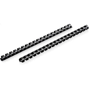 Mead CombBind Binding Spines/Spirals/Coils/Combs, 3/4″, 150 Sheet Capacity, Black, 125 Pack (4000136)(9/16″)
