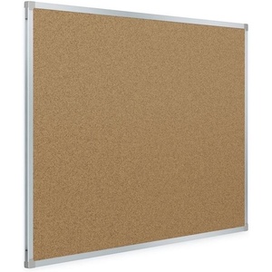 Mead Corkboard, 24″ x 18″ Bulletin Board, Aluminum Frame Cork Board (85360)(Corkboard-Aluminum)