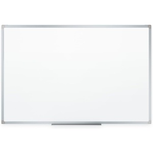 Mead Dry Erase Board 72″ x 48″ Non-Magnetic Whiteboard For Wall, 6′ x 4′, White/Silver (85358N)(96″W x 48″H)