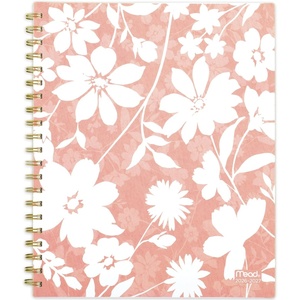 Mead Planner 2026-2027 Weekly & Monthly Academic 15-Month April-June, 8-1/2″ x 11″, Aster (1803-905A)(Flower Patch)
