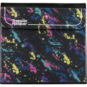Mead Trapper Keeper Binder, Retro Design, 1 Inch Binder with Folders and Pockets, Holds 8-1/2″ x 11″ Paper, Paint Splatter (260038FO-ECM)