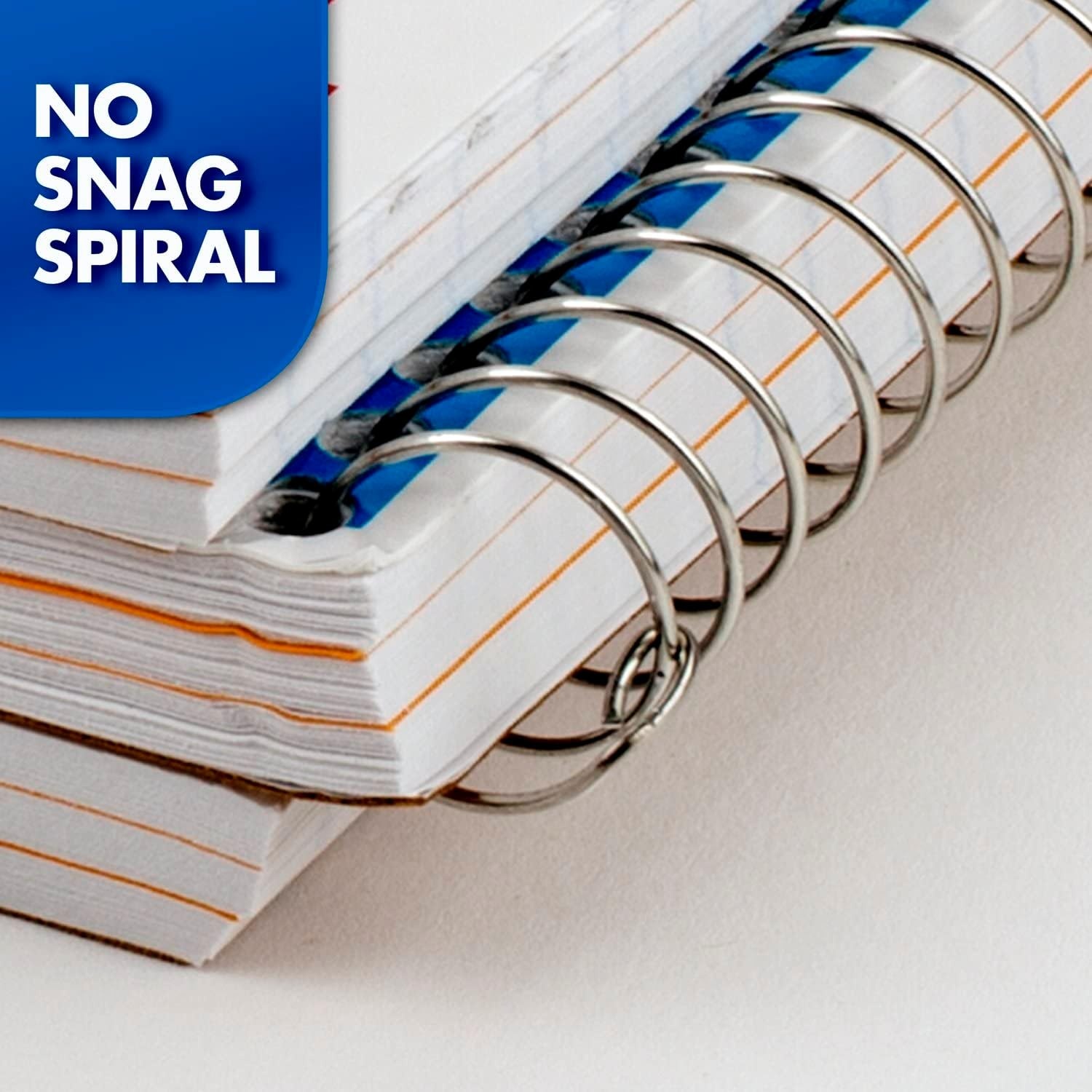 image:imageMead Spiral Notebook 5 Subject Wide Ruled Paper 712x 1012 180 Sheets Color Will Vary 93020525Pack of 1