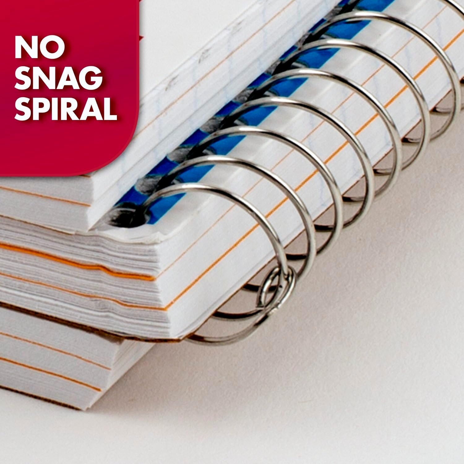 image:imageMead Spiral Notebook 5 Subject Wide Ruled Paper 712x 1012 180 Sheets Color Will Vary 93020525Pack of 1