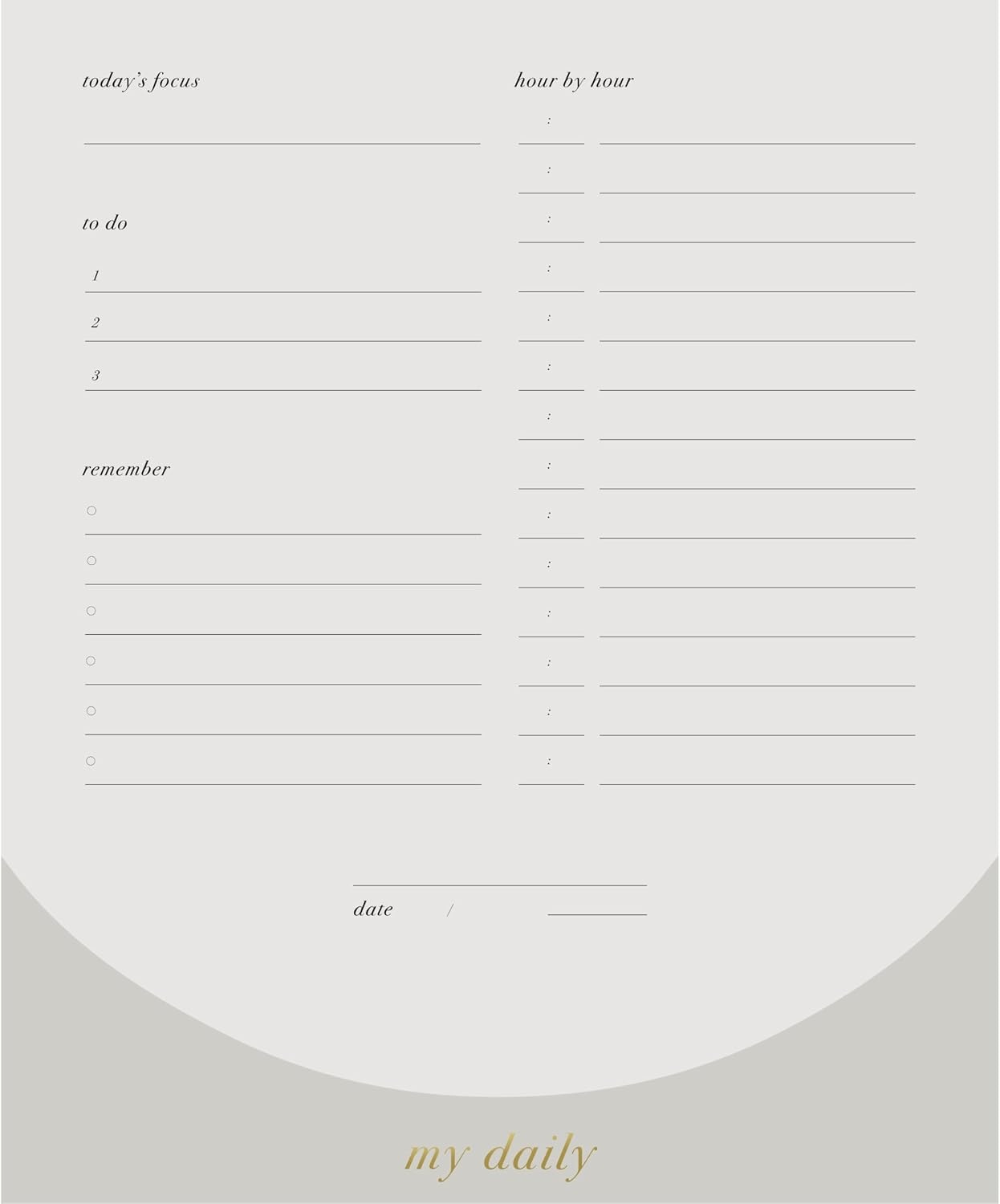 image:imageMead Undated Planner 6 x 8 Weekly amp Daily Layered Notepad 180 Sheets West Village WV0053F